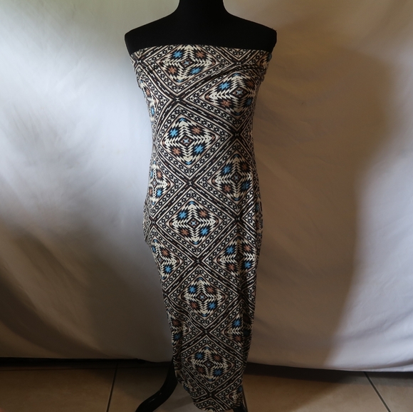 Boho Strapless Dress - Picture 7 of 8